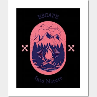 Escape into nature Posters and Art